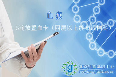 血痕DNA鑒定