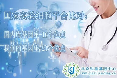 細胞鑒定-實驗細胞平臺比對